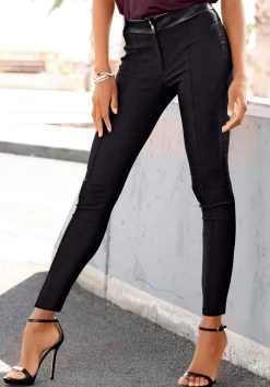 Hosen|LASCANA Stretch-Hose schwarz