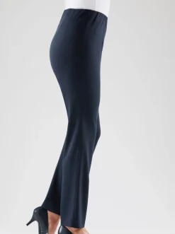 Hosen| Stretch-Hose mit innenliegendem Dehnbund marine