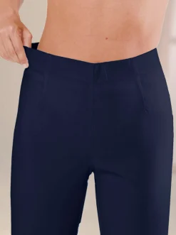 Hosen| Stretch-Hose mit innenliegendem Dehnbund marine