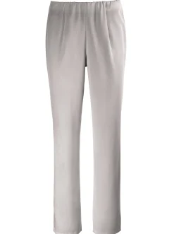 Hosen| Stretch-Hose mit innenliegendem Dehnbund grau