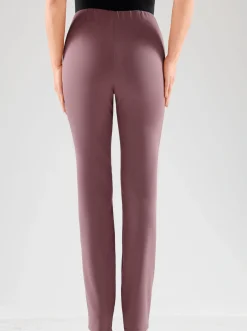 Hosen| Stretch-Hose mit innenliegendem Dehnbund rosenholz