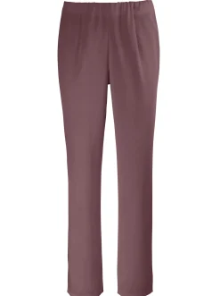 Hosen| Stretch-Hose mit innenliegendem Dehnbund rosenholz