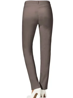 Hosen|Stehmann Comfort line Stretch-Hose mit Zier-Taschen vorne stein