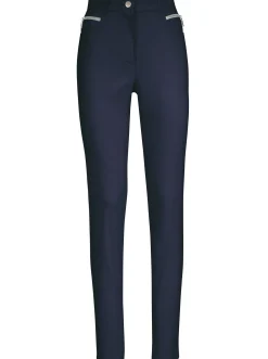Hosen|Stehmann Comfort line Stretch-Hose mit Zier-Taschen vorne marine