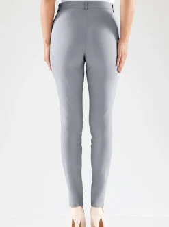 Hosen|Stehmann Comfort line Stretch-Hose mit Zier-Taschen vorne grau