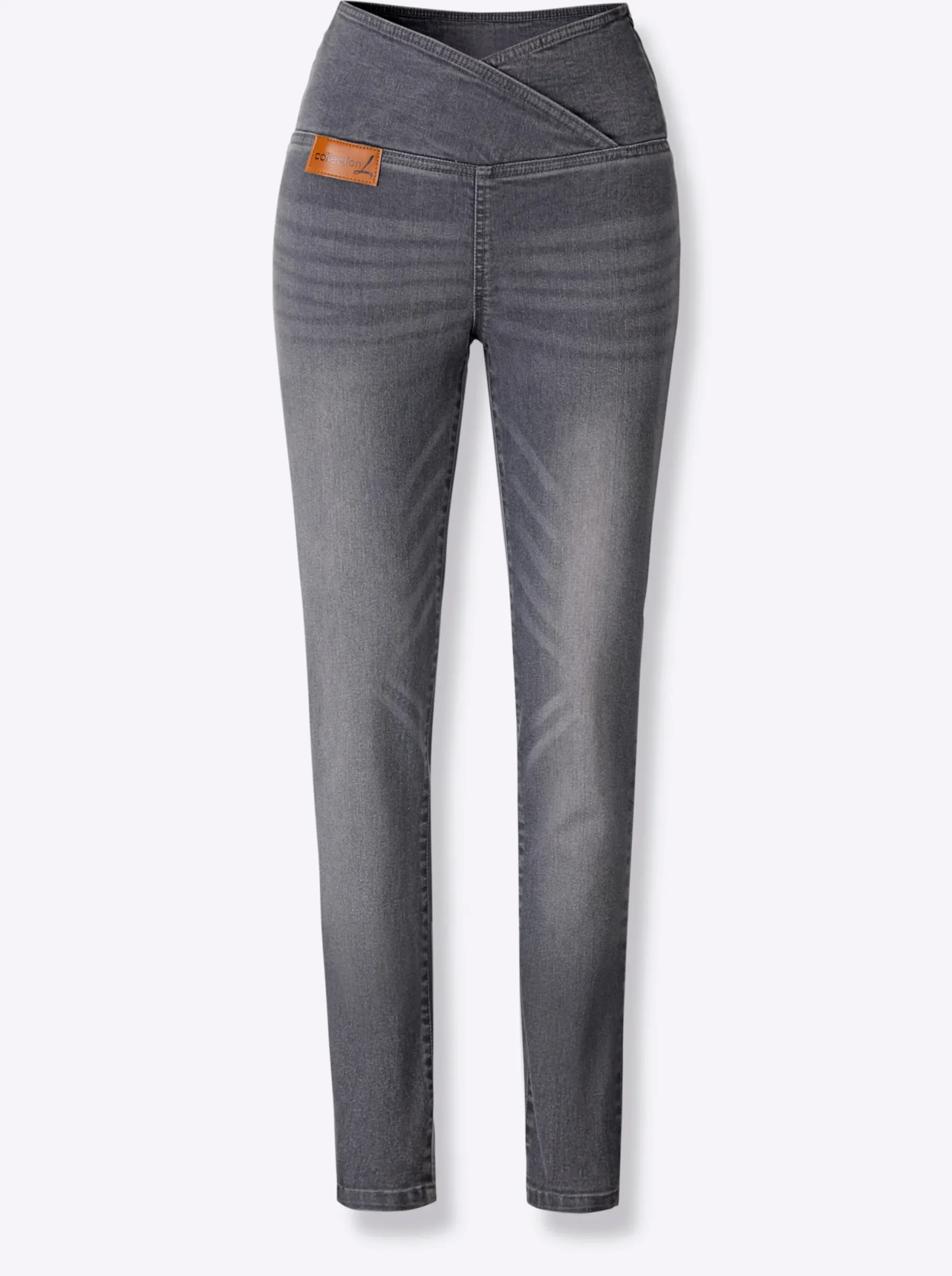 Jeans| Stretch-Jeans anthrazit-grey-denim