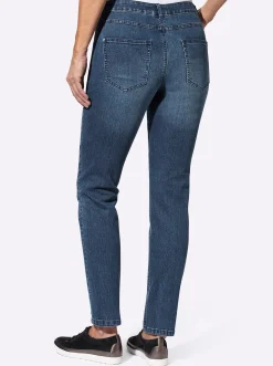 Jeans| Stretch-Jeans blue-stone-washed