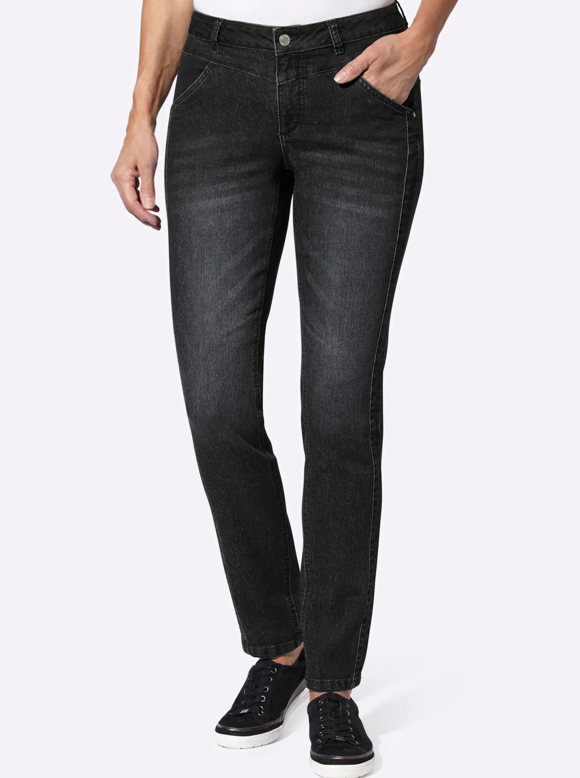 Jeans| Stretch-Jeans blackdenim