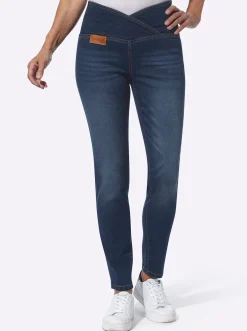 Jeans| Stretch-Jeans blue-stone-washed