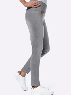 Jeans| Stretch-Jeans lightgrey-denim