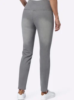 Jeans| Stretch-Jeans lightgrey-denim
