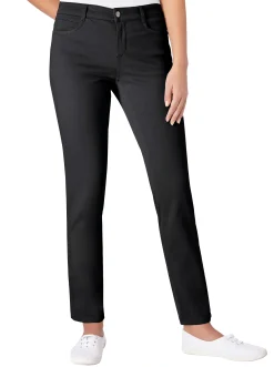 Jeans|Ascari Stretch-Jeans in Röhren-Form schwarz