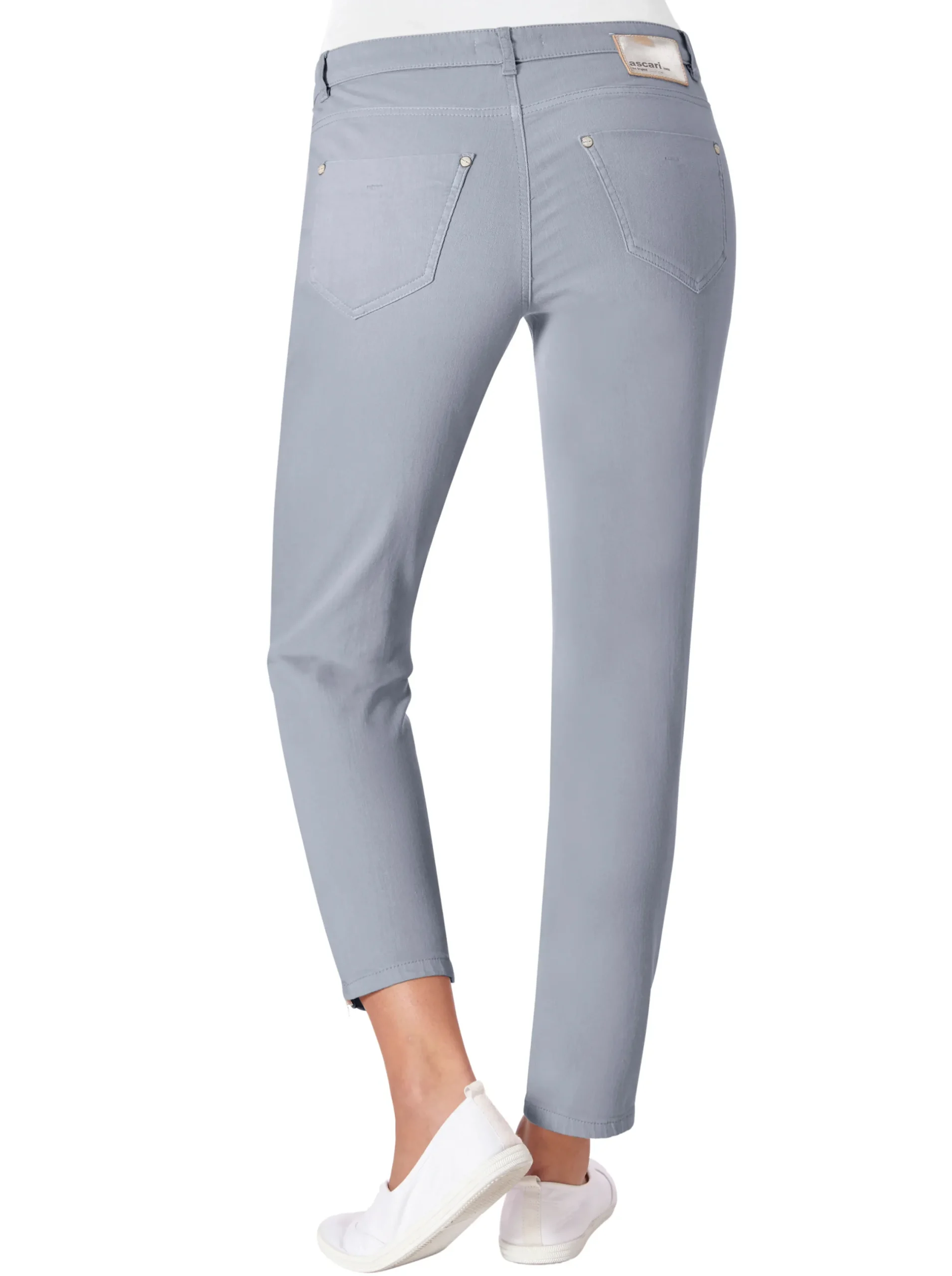 Jeans|Ascari Stretch-Jeans mit Bauch-weg-Effekt grau