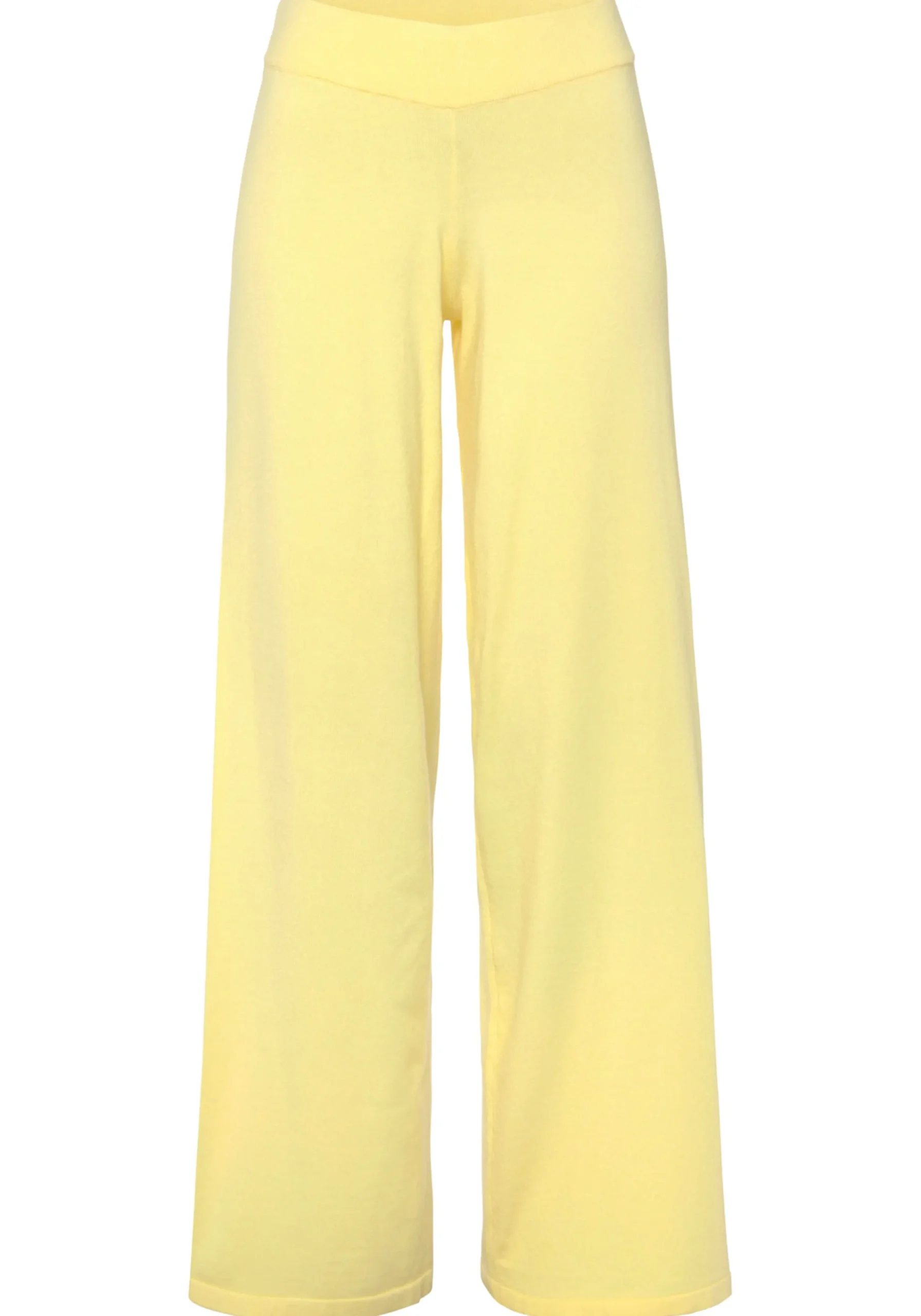 Strandmode|LASCANA Strickhose gelb