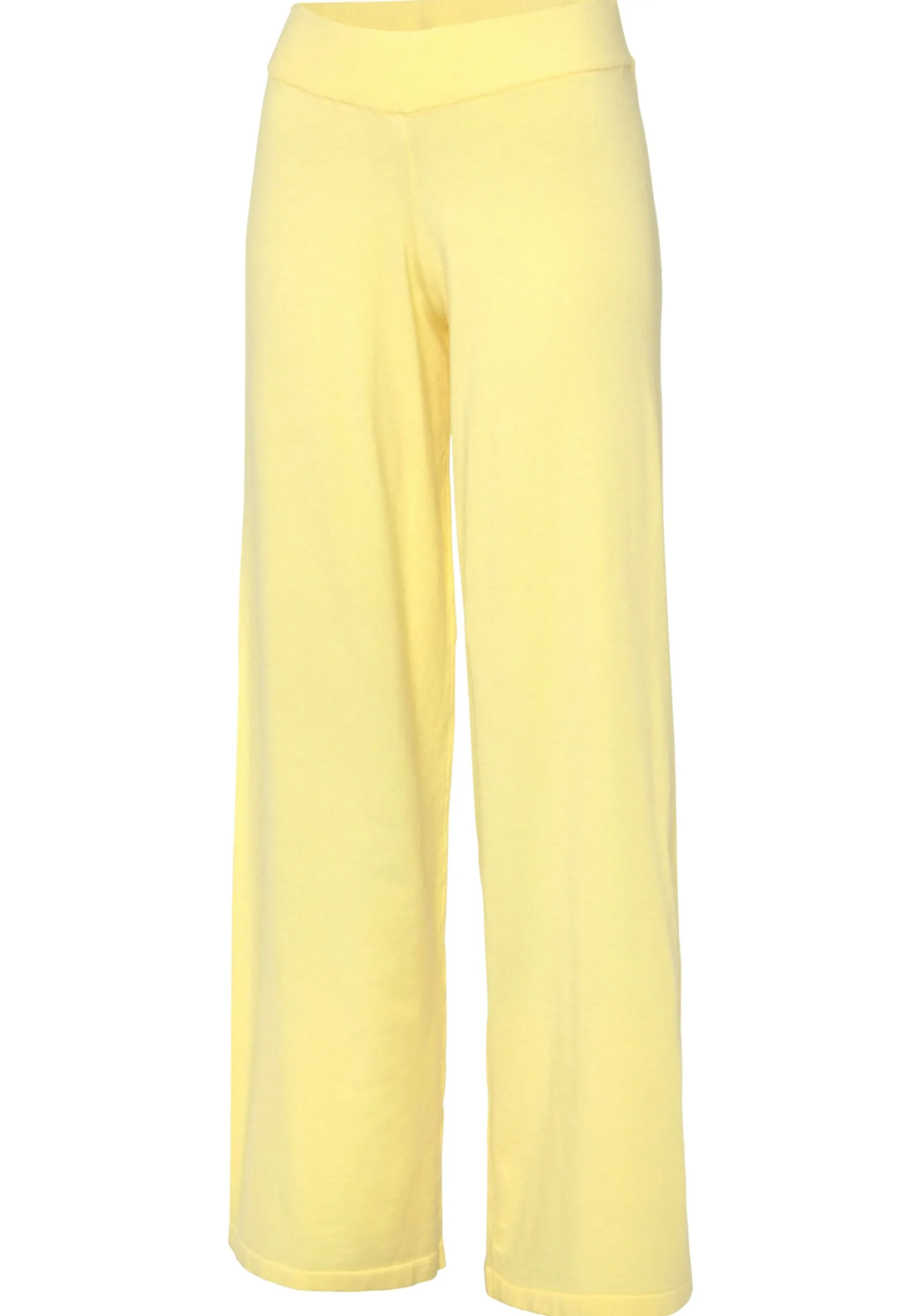 Strandmode|LASCANA Strickhose gelb