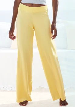 Strandmode|LASCANA Strickhose gelb
