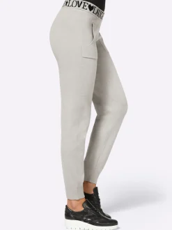 Homewear|Hosen|heine Strickhose ecru