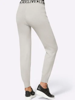 Homewear|Hosen|heine Strickhose ecru