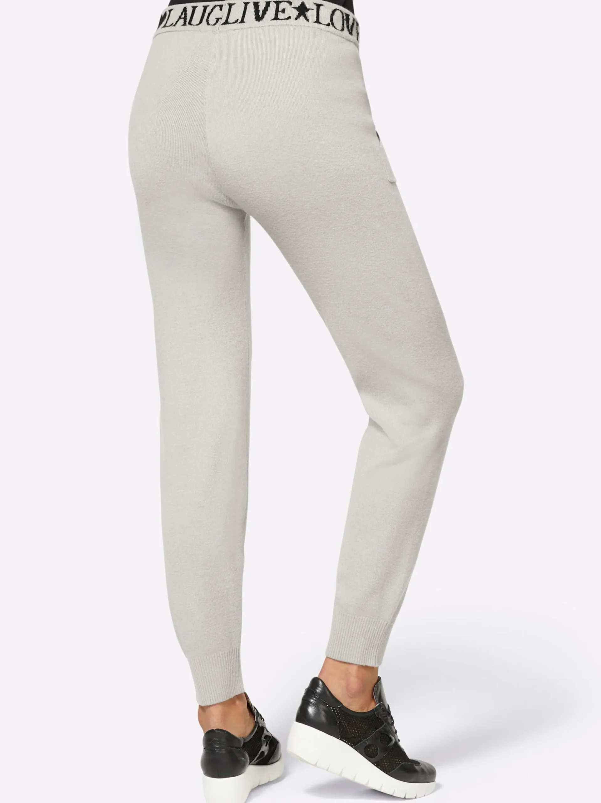 Homewear|Hosen|heine Strickhose ecru