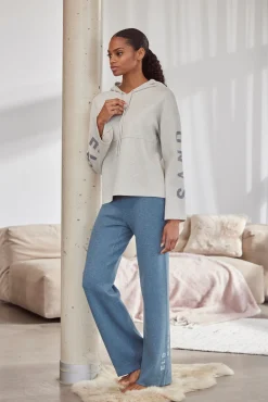 Strandmode|Elbsand Strickhose petrol