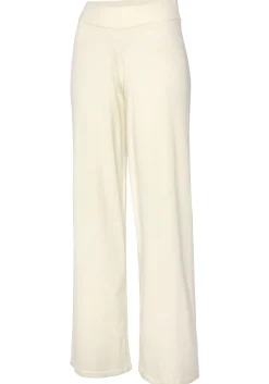 Strandmode|LASCANA Strickhose cream