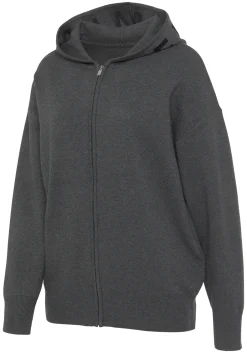 Homewear|Elbsand Strickjacke anthrazit