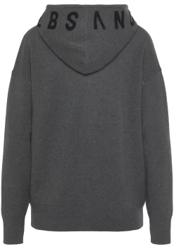 Homewear|Elbsand Strickjacke anthrazit