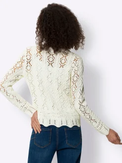Strickjacken|heine Strickjacke champagner
