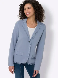 Strickjacken|heine Strickjacke bleu
