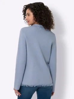 Strickjacken|heine Strickjacke bleu