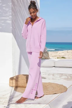 Homewear|Elbsand Strickjacke rosa