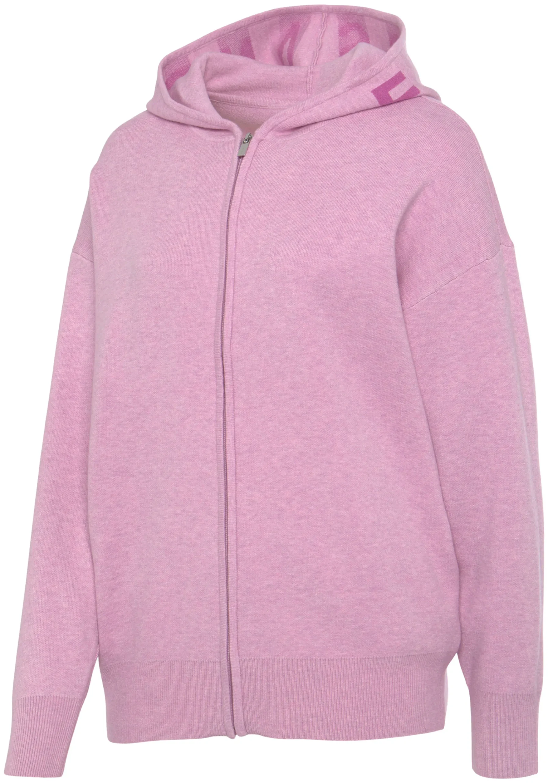 Homewear|Elbsand Strickjacke rosa