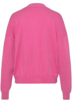 Strickjacken|LASCANA Strickjacke pink