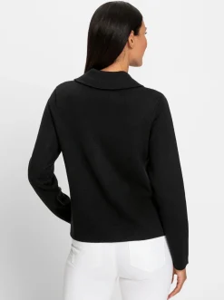 Strickjacken|heine Strickjacke schwarz