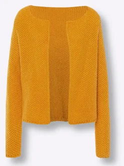 Strickjacken|heine Strickjacke ocker