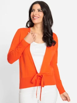 Strickjacken|heine Strickjacke orange