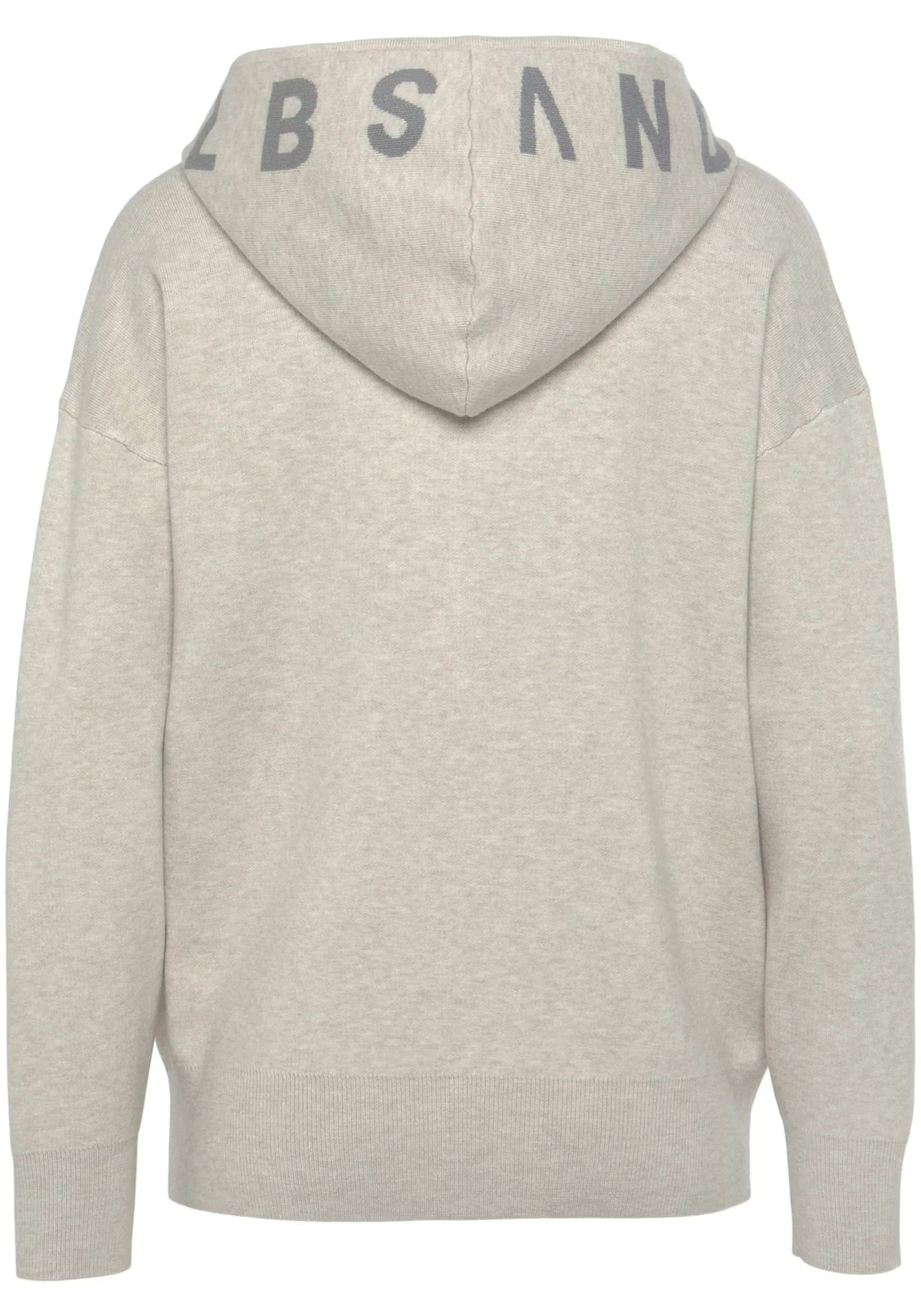 Homewear|Homewear|Elbsand Strickjacke hellgrau