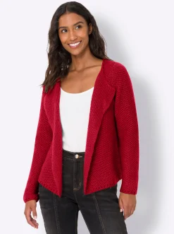 Strickjacken|heine Strickjacke rot