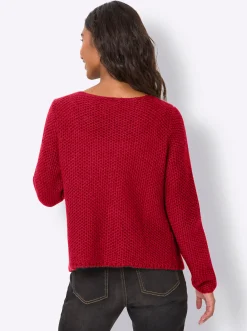 Strickjacken|heine Strickjacke rot