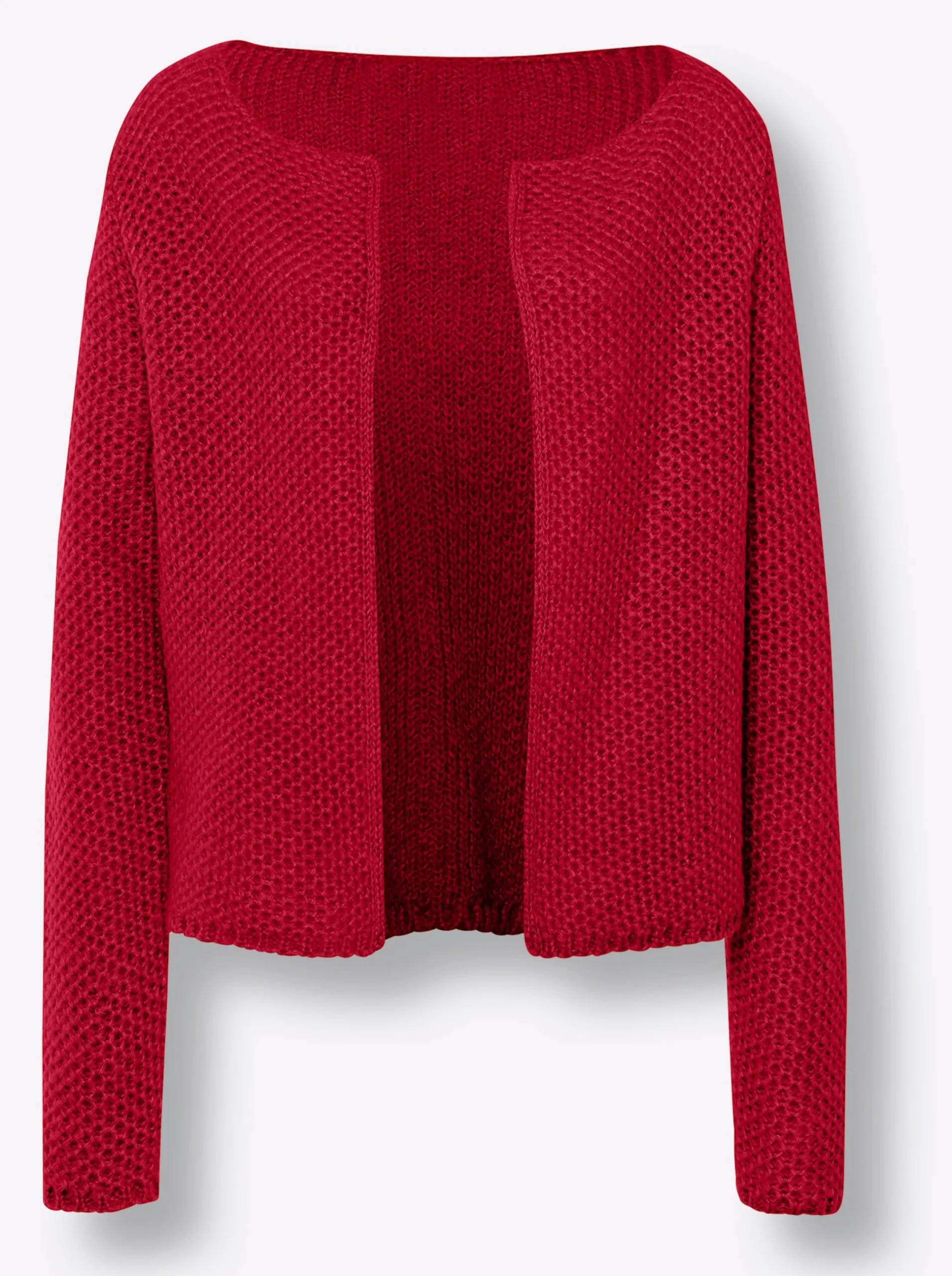 Strickjacken|heine Strickjacke rot