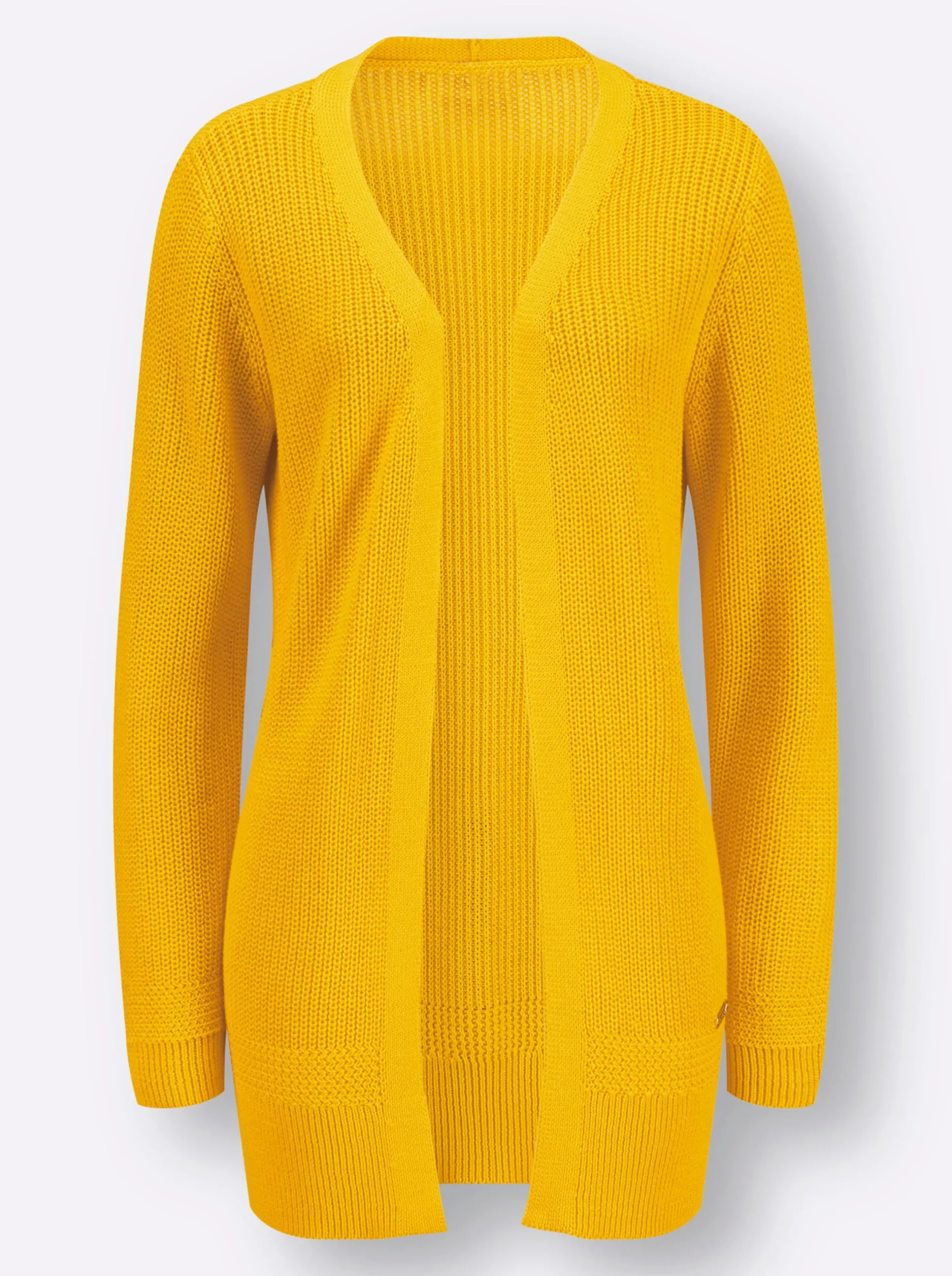 Strickjacken| Strickjacke sonnengelb