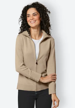 Strickjacken|CREATION L PREMIUM Strickjacke beige
