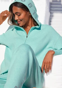 Homewear|Homewear|Elbsand Strickjacke türkis