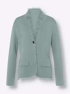 Strickjacken|heine Strickjacke kalkmint