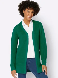 Strickjacken| Strickjacke grün