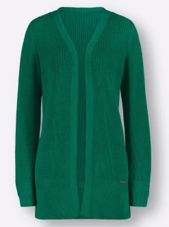 Strickjacken| Strickjacke grün