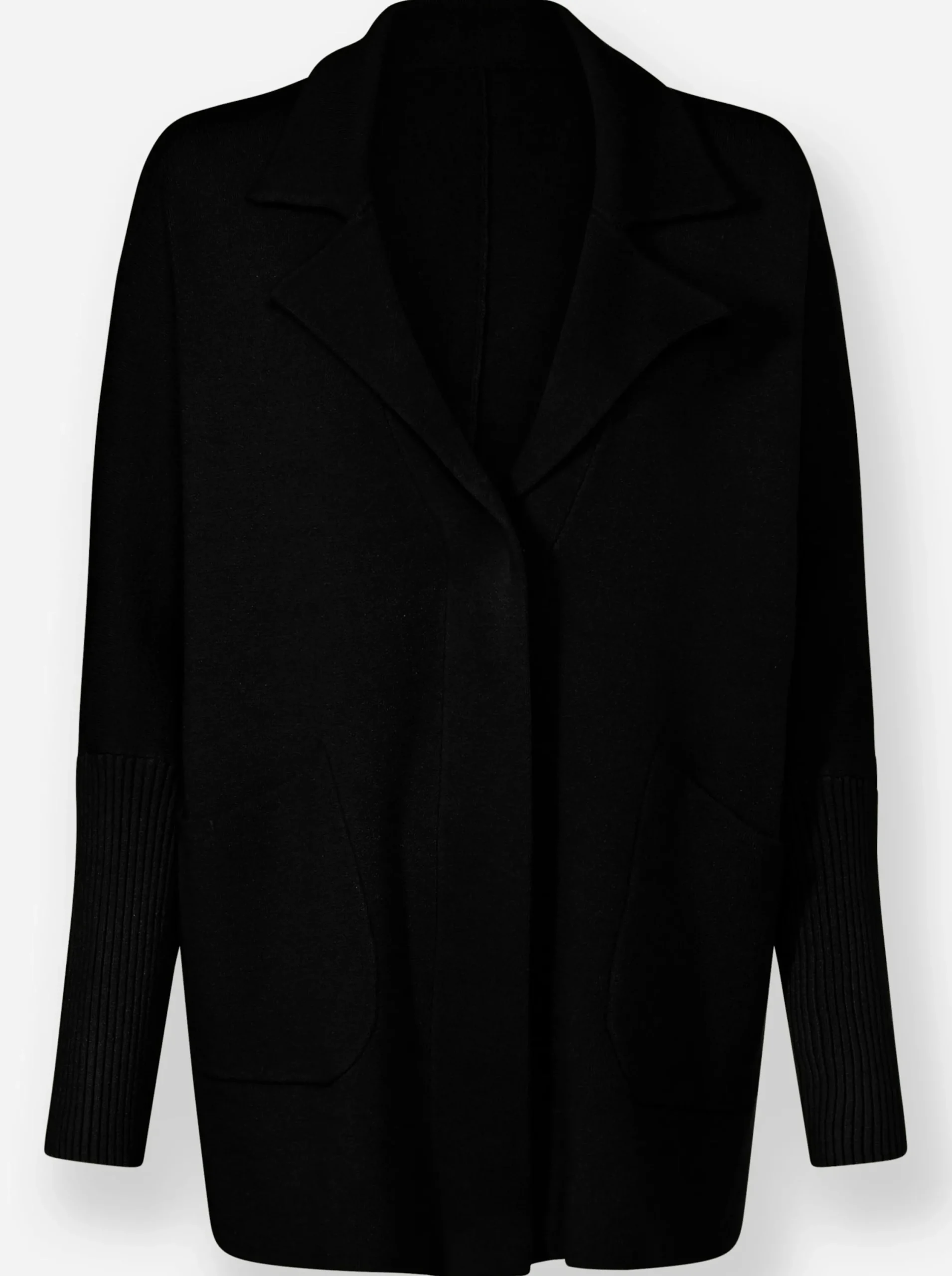 Strickjacken|heine Strickjacke mit Fledermausärmeln schwarz