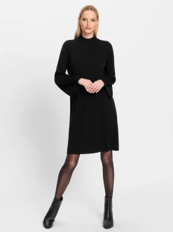 Kleider|heine Strickkleid schwarz