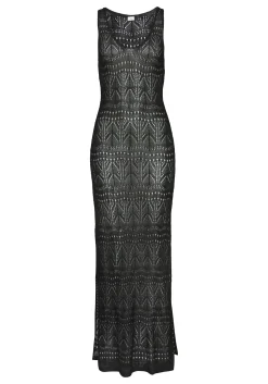 Strandkleider|Kleider|s.Oliver Strickkleid schwarz