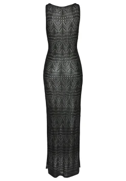 Strandkleider|Kleider|s.Oliver Strickkleid schwarz